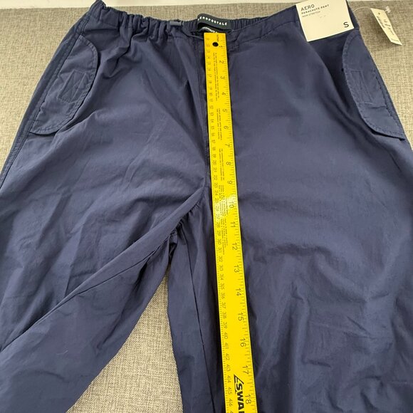 NEW! Aeropostale AERO‎ Parachute Pants Blue Pockets Small $59.95 Baggy Cotton - Picture 10 of 13